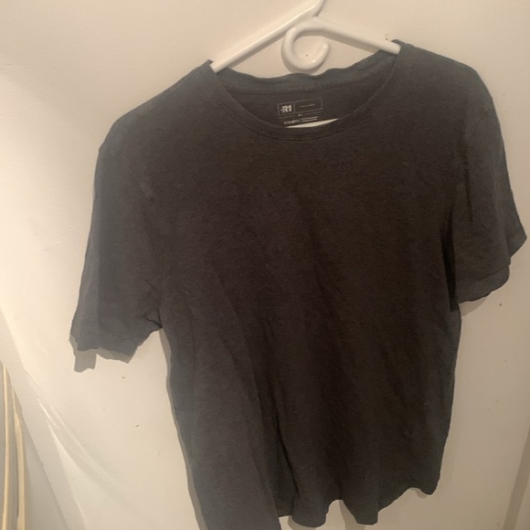 Dark Grey Par Simons Le 31 Organic Cotton Tshirt SZ Large - Picture 2 of 5